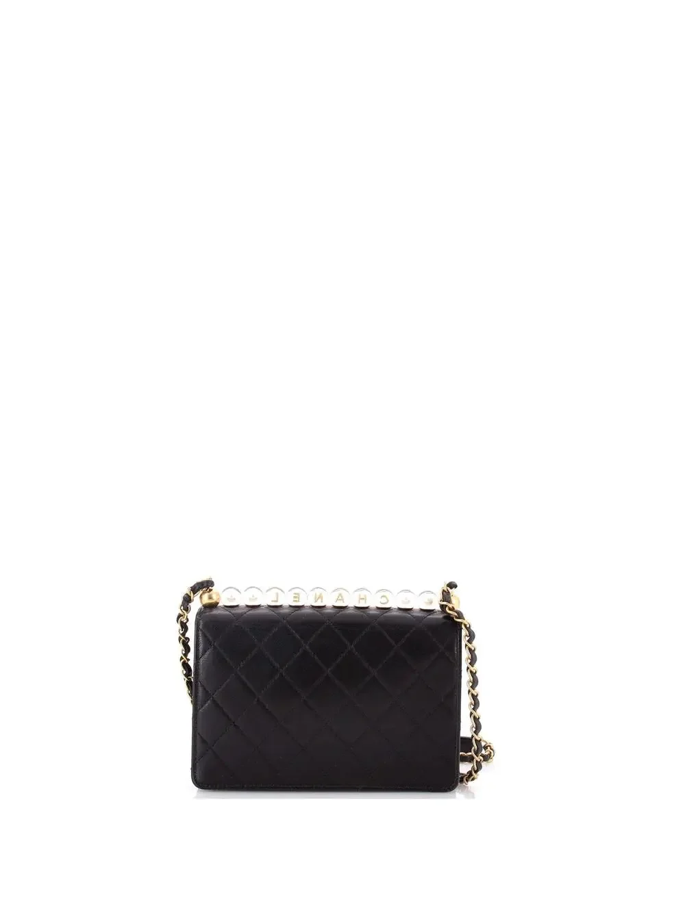 Chanel Chic Pearls Flap Bag Quilted #230129C37B